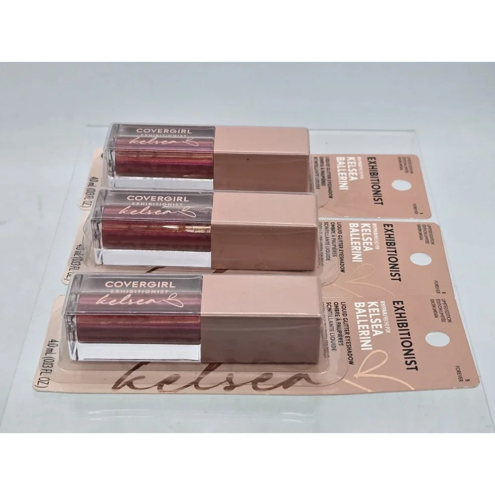 3 Lot Covergirl Exhibitionist‎ by Kelsea Ballerini Liquid Glitter Eyeshadow
